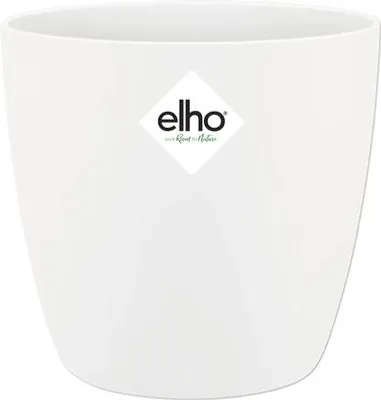 Produktbild von elho brussels Rund Mini 12,5cm Übertopf - weiss