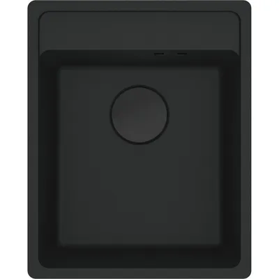 Produktbild von Franke Einbaubecken Maris MRG 210-37 A Fragranit flächenbündig einbaubar, Black Matt - Black Collection, Handbetätigung