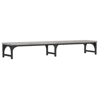 Immagine prodotto di vidaXL Supporto per monitor Grigio Sonoma 105x23x15,5 cm Materiale a base di legno