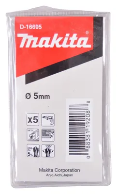 Image de Makita Bohrer HSS-CO 5.0x86mm 5Stk D-16695