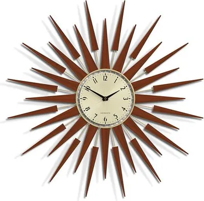 Produktbild von Newgate Pluto Wanduhr in Dunkelholz