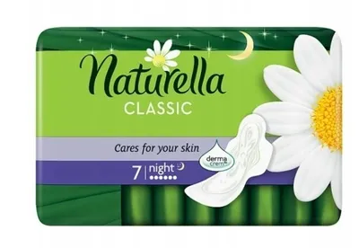 Produktbild von Naturella Classic Night Camomile Damenbinden, 7 Stück