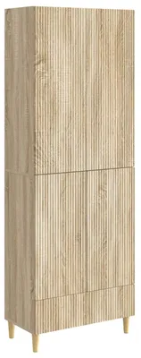 Zdjęcie produktu dla Zestaw szafek vidaXL, 2 szt., 66 x 34,5 x 95 cm, materiał drewnopochodny