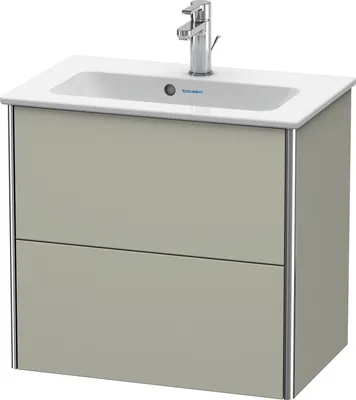 Produktbild von Waschtischunterbau COMPACT XSQUARE 560x610x388mm taupe seidenmatt 560 x 610 x 388 mm taupe seidenmatt