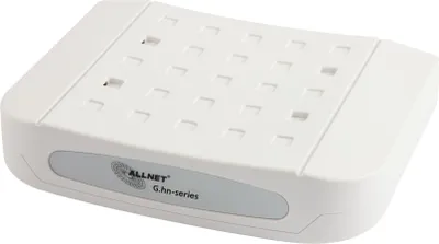 Produktbild von ALLNET ALL-GHN101-2wire, 1000 Mbit/s, IEEE 802.3ab, IEEE 802.3az, IEEE 802.3u, 100,1000 Mbit/s, 300 m, Aktivität, Link, Weiß
