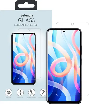 Produktbild von Selencia Screen Protector aus gehärtetem Glas Xiaomi Poco M4 Pro 5G