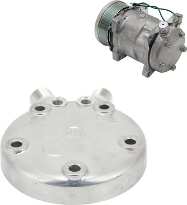 Obrázok produktu pre AC kompresor hlava valcov zadný kryt 57009630 náhrada za Sanden SD507 SD508 SD510 SD5H14