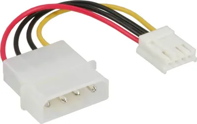 Zdjęcie produktu dla InLine 26623A, Molex (4-pin), 0,06 m, Męska, Żeńska, Wielobarwny, 6 g