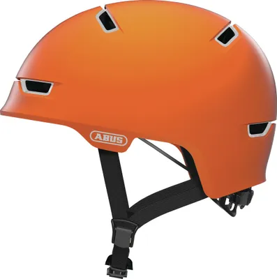 Zdjęcie produktu dla Kask miejski ABUS Scraper 3.0 ACE – wytrzymały kask rowerowy do jazdy po mieście – dla kobiet i mężczyzn – pomarańczowy, rozmiar M (54–58 cm)