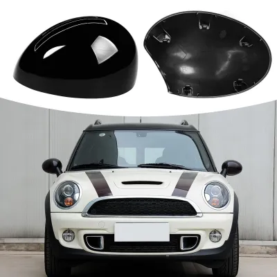 Immagine prodotto di Omgoods - Copertura laterale per specchietto retrovisore, compatibile con Mini R55/R56/R57/R58/R59/R60/R61 (2007-2015)