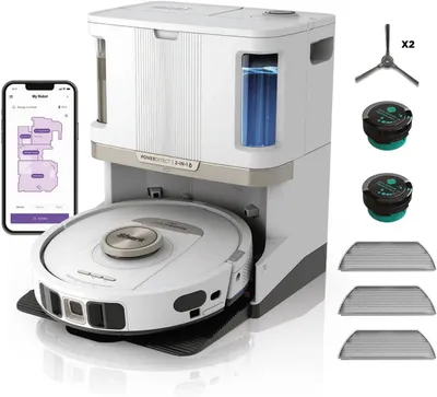 Produktbild von Shark PowerDetect 2-in-1-Saug- & Wischroboter, NeverTouch Pro AV2810ZEEUWH