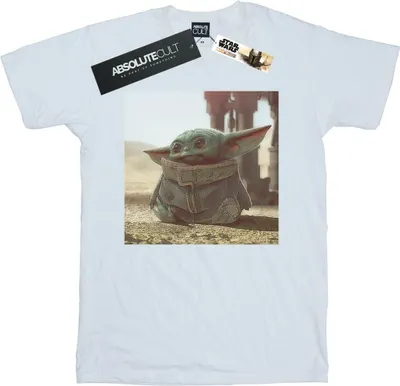 Produktbild von Star Wars - "The Mandalorian The Child" T-Shirt für Damen BI45667 (XL) (Weiß)