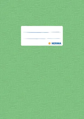 Produktbild von HERMA Heftschoner, DIN A4 gedeckt Hellgrün 25 Stück