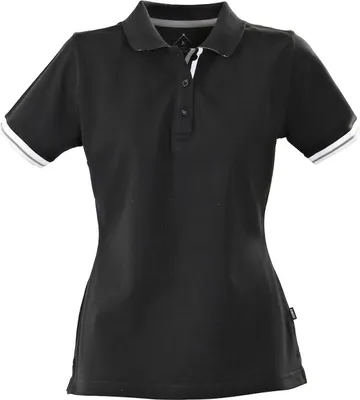 Produktbild von Damen Piqué-Poloshirt Antreville aus Baumwolle 240 g/m² mit garngefärbtem Kragen