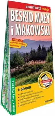 Zdjęcie produktu dla Mapa tur. -Beskid Mały i Makowski 1:50 000