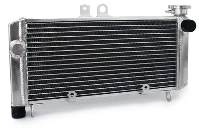 Image de Radiateur moteur, haute performance, aluminium durable, compatible avec les modèles CBF600S ou ABS de 2004 à 2007