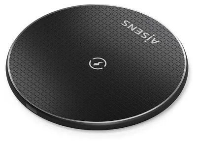 Obrázok produktu pre AISENS ASCH-15W1WC058-BK, Vnútorný, USB, Bezdrôtové nabíjanie, Čierna