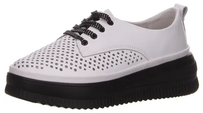 Produktbild von Artiker Schnürhalbschuhe in weiss/weiss kombi, Gr. 36