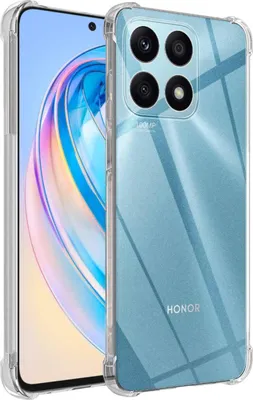 Obrázok produktu pre Pre Honor X8a – silikónové puzdro na mobil, priehľadné, s ochranným krytom