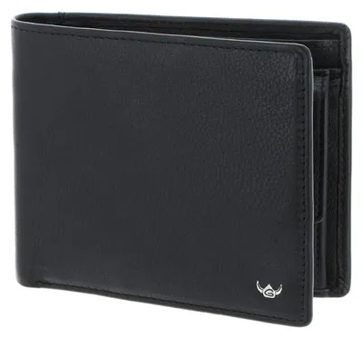 Imagen del producto de Golden Head Cuero monedero Dublin RFID Protect Scheintasche 1164 Schwarz