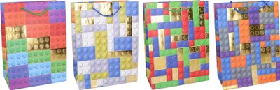 Produktbild von Geschenktüte M 26x32x10 cm Kinder