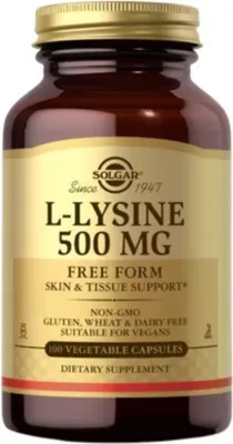 Imagen del producto de Solgar Suplementos dietéticos L-lysine, 033984016811