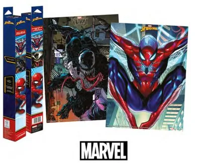 Produktbild von Marvel – Spider-Man & Venom – Set mit 2 Postern, 52 × 38 cm