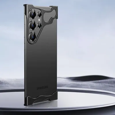 Image de INF Coque Unique en Métal + Film de Protection d'Objectif pour Samsung S23+