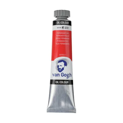 Produktbild von Van Gogh Ölfarbe Tube 20 ml Permanentrot 372