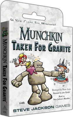 Zdjęcie produktu dla Munchkin Wzięty za Granit - Rozszerzenie do gry karcianej - Edycja ENG