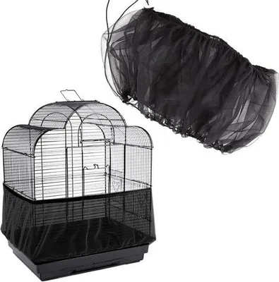 Produktbild von Vogelkooi Abdeckung, rekbare Netzhaube, verstelbar, schwarz