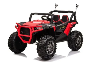 Produktbild von ES-Toys Kinder Elektroauto Buggy 999 Zweisitzer EVA-Vollgummi-Reifen Bluetooth