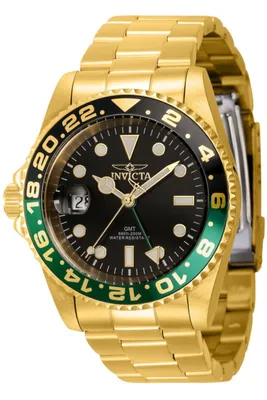 Zdjęcie produktu dla Invicta Pro Diver 43965 Zegarek Męski - Mechanizm Kwarcowy - Stal Nierdzewna z Czarną Tarcza - 42 mm