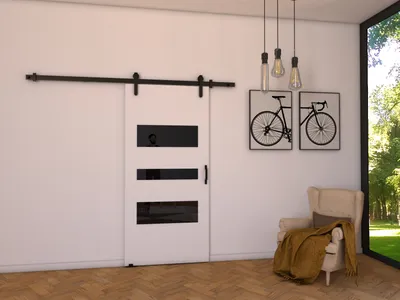 Zdjęcie produktu dla MINIO drzwi przesuwne LIFT C 96 cm Drzwi pokojowe | Biały mat