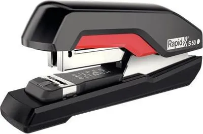 Image de Rapid SO60 Agrafe papier Noir, Rouge