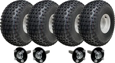 Zdjęcie produktu dla 22x11.00-8 Zestaw dwuosiowej naczepy do quadów ATV o dopuszczalnej ładowności 620 kg