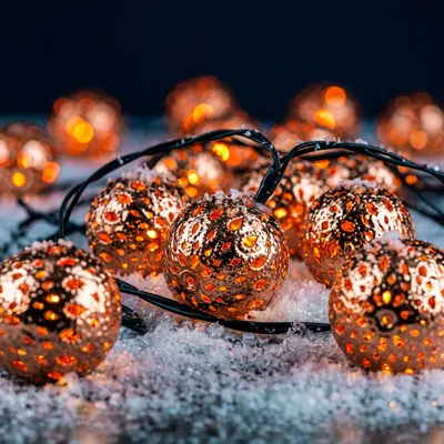 Produktbild von esotec Orientalische Solar Lichterkette mit 20 warmweißen LEDs METALL 102186