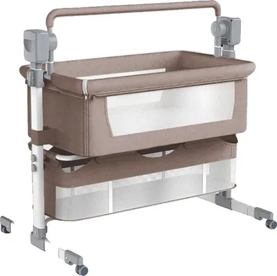 Produktbild von Wiege, multifunktionales Design, automatische Wippfunktion, BJJ-601-KHAKI
