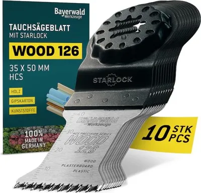 Produktbild von 10x Bayerwald SL HCS Tauchsägeblatt 35x50mm
