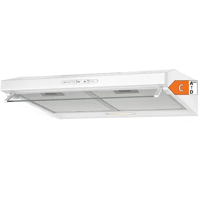 Productafbeelding van Bomann® Afzuigkap 60 cm, inbouwmodel | Circulatie- en afvoermodus | Inclusief filters en bevestigingsmateriaal | LED-verlichting | 3 standen | DU 623.3, wit