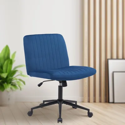 Produktbild von Bürostuhl HLO-CP192 Samt blau