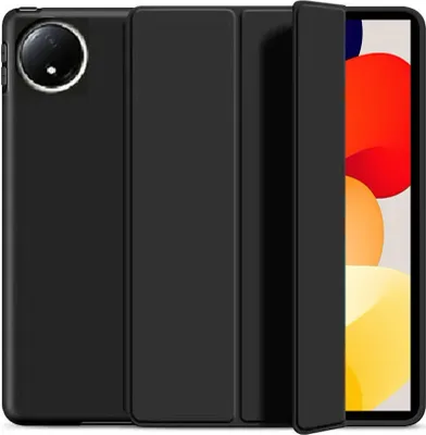 Obrázek produktu pro Ultra tenké ochranné pouzdro pro Xiaomi Redmi Pad SE 8,7" (2024), TPU silikon, Smart Cover - černé