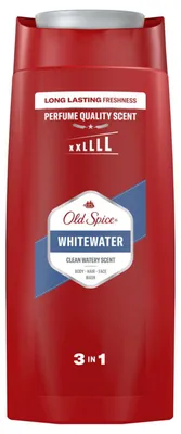 Produktbild von Old Spice Whitewater 3in1 Duschgel & Shampoo für Männer 675ml Körper Haar Gesicht