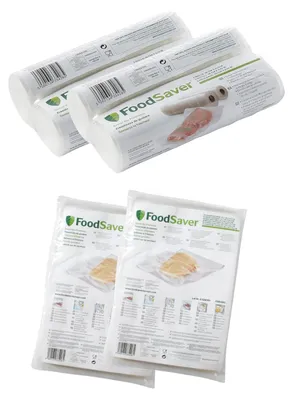 Vakuumierrollen-Set 4 Rollen + 96 Beutel, BPA-frei