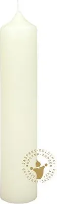 Produktbild von Kaminkerzen elfenbein 400 x 80 mm, 6 Stück