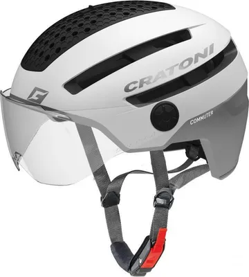 Obrázek produktu pro Přilba Cratoni Commuter bílá matná 2018 Velikost S-M (54-58 cm) 111703D1