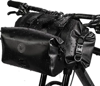 Productafbeelding van Stuurtas fiets 2-delig - Waterdicht - 12 liter