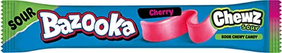 Produktbild von Bazooka Chewz Sour Bar Cherry (Karton mit 60)