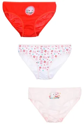 Produktbild von 3er-Set: Slips Peppa Pig Bunt 98-104 cm