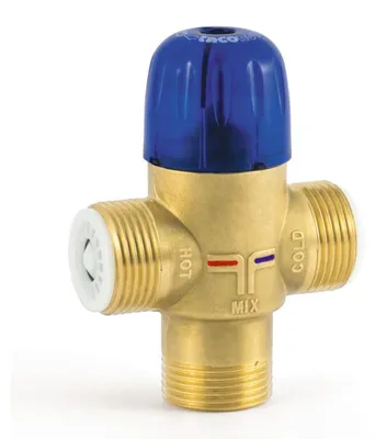 Produktbild von Thermostatisches Mischventil mit eingebautem Rückschlagventil Novamix Value 70 FS DN25, Außengewinde Rv 1 1/4 Zoll (5/4"")